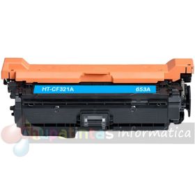HP CF321A Cian Cartucho de Tóner Genérico - Reemplaza 653A