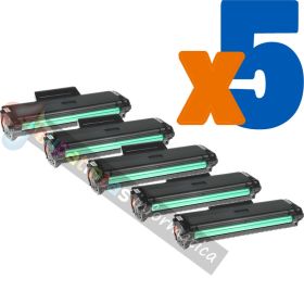 Samsung MLT-D1042S/MLT-D1042X Negro Pack de 5 Cartuchos de Toner Genericos - Reemplaza SU737A/SU738A