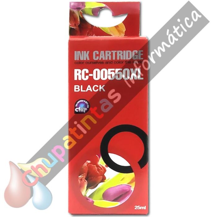 Canon PGI550XL/PGI555XXL Negro Cartucho de Tinta Genérico - Reemplaza 6431B001/6496B001/8049B001-2