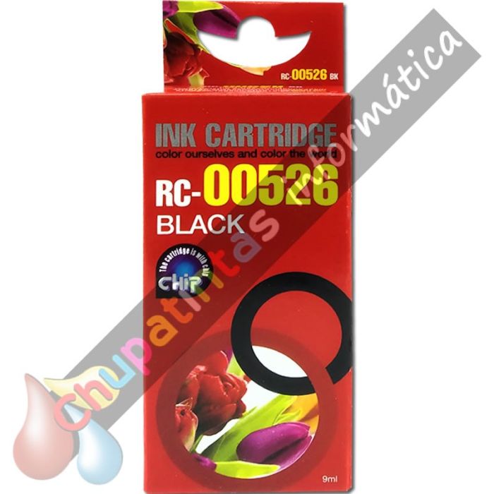 Canon CLI526 Negro Cartucho de Tinta Genérico - Reemplaza 4540B001-2
