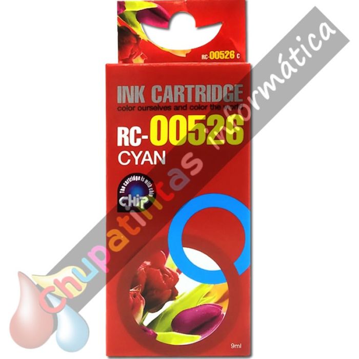 Canon CLI526 Cian Cartucho de Tinta Genérico - Reemplaza 4541B001-2