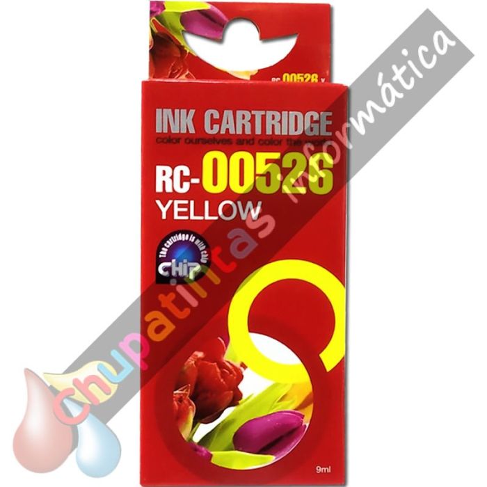 CANON CLI526 COMPATIBLE AMARILLO CAPACIDAD XL