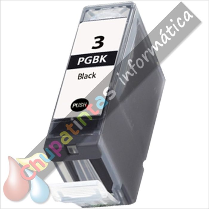 Canon BCI3 Negro Cartucho de Tinta Genérico - Reemplaza 4479A002