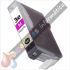 Canon BCI6/BCI5/BCI3 Magenta Cartucho de Tinta Genérico - Reemplaza 4707A002