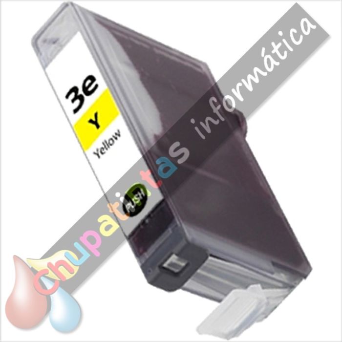 Canon BCI6/BCI5/BCI3 Amarillo Cartucho de Tinta Genérico - Reemplaza 4708A002
