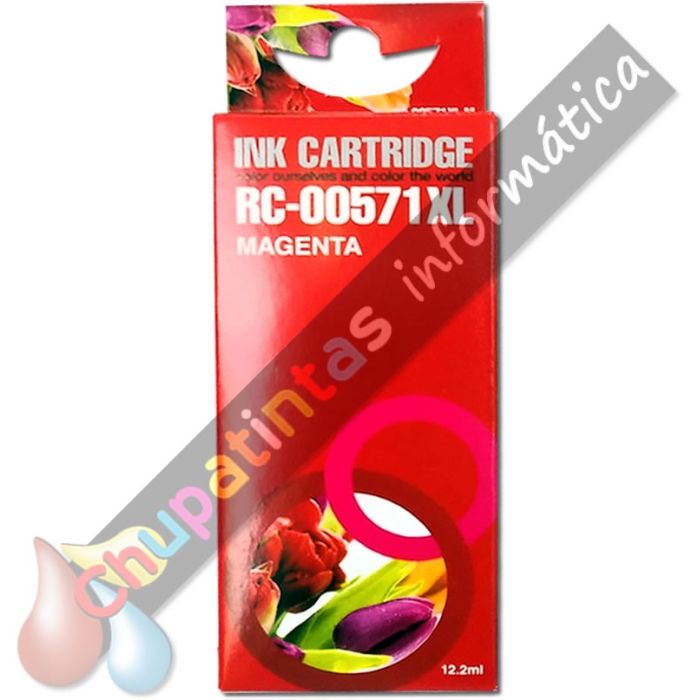 Canon CLI571XL Magenta Cartucho de Tinta Genérico - Reemplaza 0333C001/0387C001-2