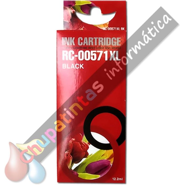 Canon CLI571XL Negro Cartucho de Tinta Genérico - Reemplaza 0331C001/0385C001-2