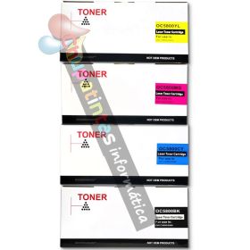 OKI C5800/C5900/C5550 COMPATIBLE TONER PACK AHORRO