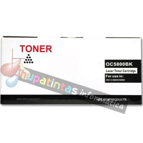 OKI C5800/C5900/C5550 COMPATIBLE TONER NEGRO 43324424