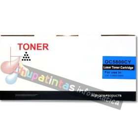 OKI C5800/C5900/C5550 COMPATIBLE TONER CIAN 43324423