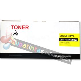 OKI C5800/C5900/C5550 COMPATIBLE TONER AMARILLO 43324421