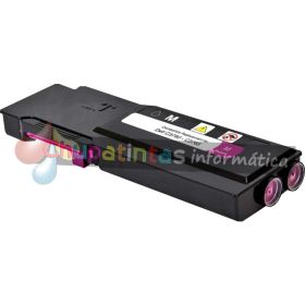 Dell C3760/C3765DNF Magenta Cartucho de Tóner Genérico - Reemplaza 593-11121