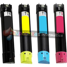 Dell 5130CDN Pack Ahorro 4 Cartuchos de Tóner Genéricos