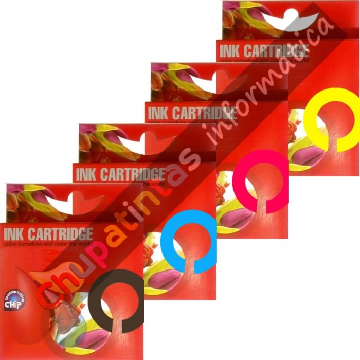 HP 932XL + HP 933XL Pack de 4 Cartuchos de Tinta Genéricos-2