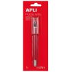 Apli Cuchillo Hobby de Precision - Longitud de la Hoja 3cm - Hoja de Acero Inoxidable - Mango Engomado - Incluye Cuchilla de Repuesto