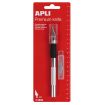 Apli Cuchillo Hobby de Precision Premium - 15mm - Hoja de Acero Inoxidable - Acabado Soft - Reemplazo Facil de Cuchilla - Incluye 3 Cuchillas de Recambio