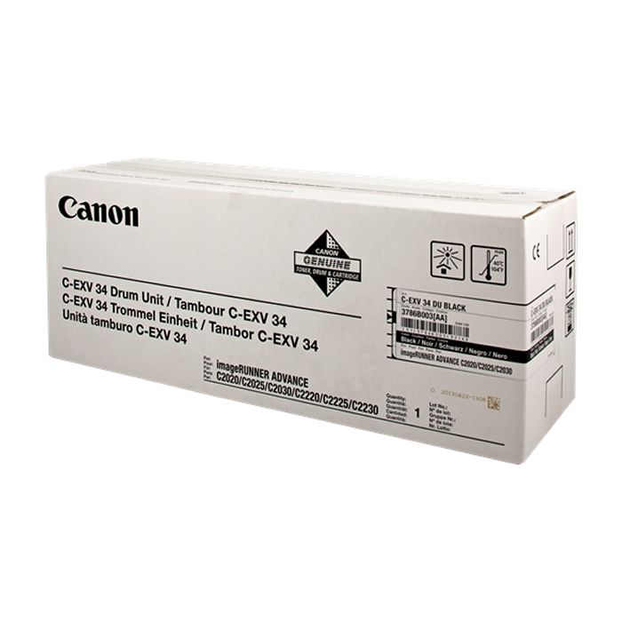 Canon CEXV34 Negro Tambor de Imagen Original - 3786B003 (Drum)