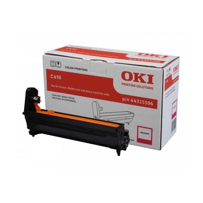 OKI C610 Magenta Tambor de Imagen Original - 44315106 (Drum)