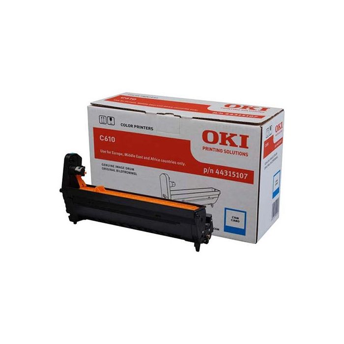 OKI C610 Cyan Tambor de Imagen Original - 44315107 (Drum)