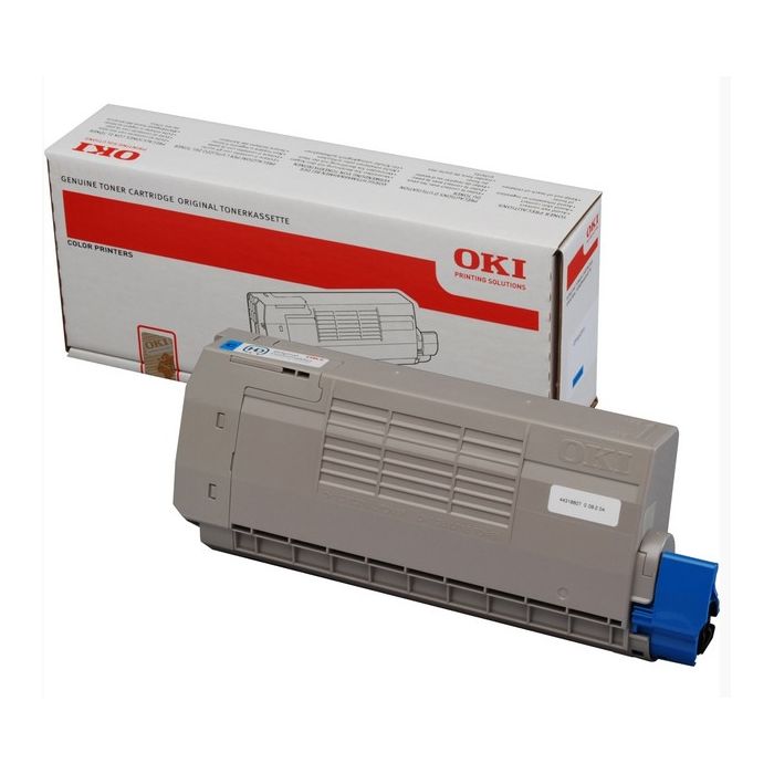 OKI C710/C711 Cyan Cartucho de Toner Original - 44318607