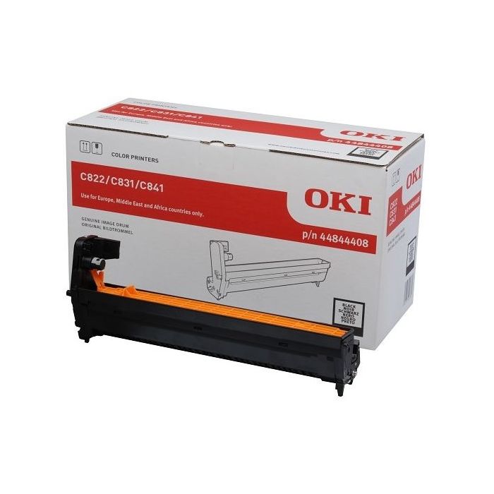 OKI C822/C831/C841 Negro Tambor de Imagen Original - 44844408 (Drum)