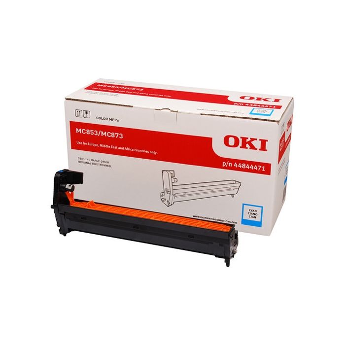 OKI MC853/MC873/MC883 Cyan Tambor de Imagen Original - 44844471 (Drum)