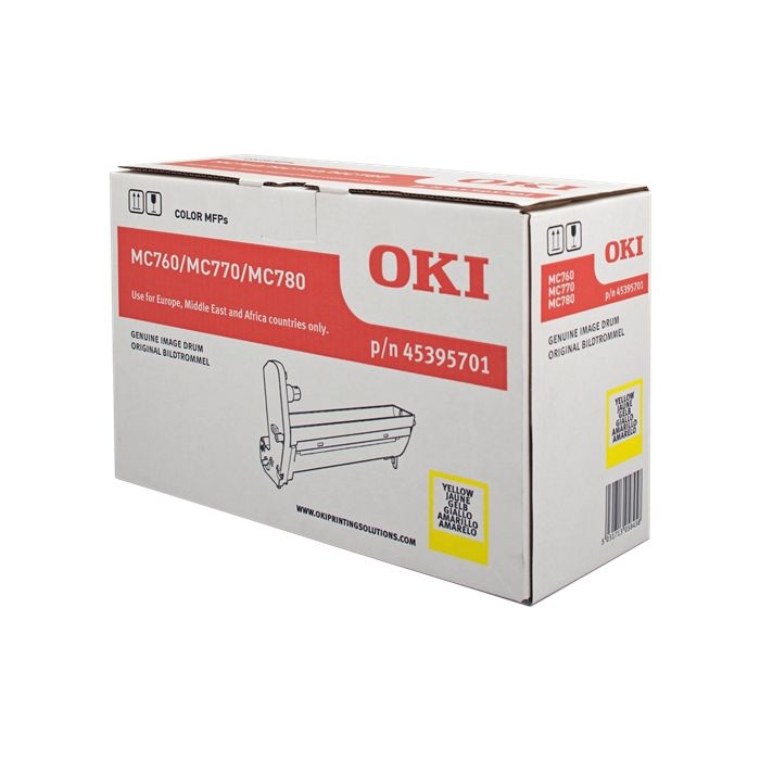 OKI MC760/MC770/MC780 Amarillo Tambor de Imagen Original - 45395701