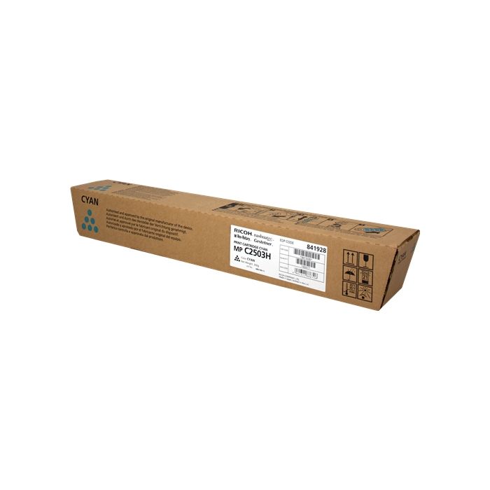 Ricoh Aficio MP-C2503SP/MP-C2003SP/MP-C2004SP/MP-C2504SP Cyan Cartucho de Toner Original - 841928