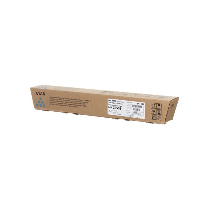 Ricoh Aficio MP-C2503SP/MP-C2003SP/MP-C2011SP Cyan Cartucho de Toner Original - 841931