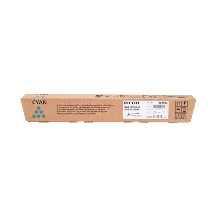 Ricoh Aficio MP-C3500/MP-C4500 Cyan Cartucho de Toner Original - 884933/888611/842037