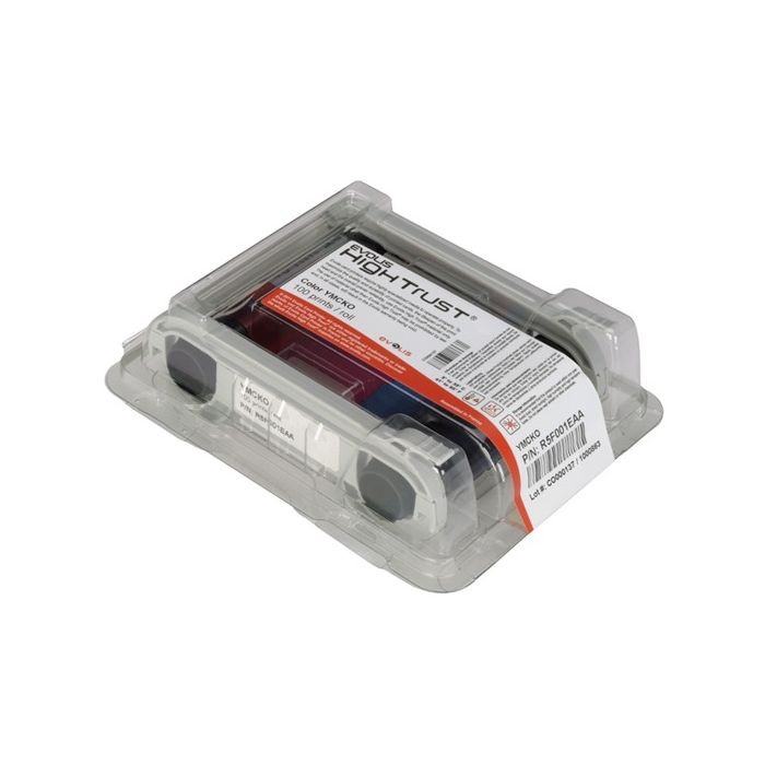 Evolis YMCKO Cartucho de Cinta Original - 200 Impresiones - R5F002EAA