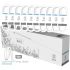 TechOneTech Basik Pack de 10 Cables USB Macho - Lightning Macho - Longitud 1m