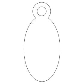 Apli Etiquetas Colgantes Blancas 11 x 24mm 1.000 U.