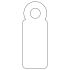Apli Etiquetas Colgantes Blancas 7 x 19mm 1.000 U.