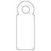 Apli Etiquetas Colgantes Blancas 7 x 19mm 1.000 U.