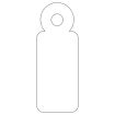 Apli Etiquetas Colgantes Blancas 11 x 29mm 1.000 U.