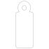 Apli Etiquetas Colgantes Blancas 13 x 34mm 1.000 U.