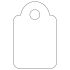 Apli Etiquetas Colgantes Blancas 13 x 20mm 1.000 U.