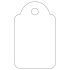 Apli Etiquetas Colgantes Blancas 18 x 29mm 1.000 U.