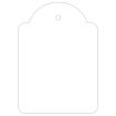 Apli Etiquetas Colgantes Blancas 50 x 70mm 400 U.