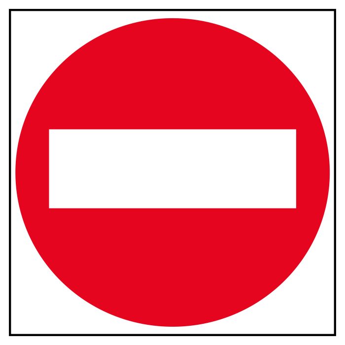 Apli Etiqueta Señalizacion Prohibido El Paso 1 U.