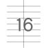Apli Etiquetas Blancas Permanentes 105.0 x 37.0mm 25 Hojas
