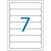 Apli Etiquetas Blancas para Archivo 190.0 x 38.0mm 25 Hojas