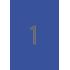 Apli Etiquetas Azules Permanentes 210.0 x 297.0mm 20 Hojas