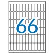 Apli Etiquetas A5 Blancas 12.0 x 30.0mm 15 Hojas