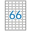 Apli Etiquetas A5 Blancas 16.0 x 22.0mm 15 Hojas
