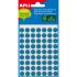 Apli Etiquetas Minibolsa Azules Ø 8.0mm 3 Hojas