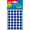 Apli Etiquetas Minibolsa Azules Ø 13.0mm 5 Hojas