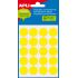 Apli Etiquetas Minibolsa Amarillas Ø 19.0mm 5 Hojas