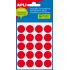 Apli Etiquetas Minibolsa Rojas Ø 19.0mm 5 Hojas